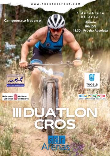 Abiertas inscripciones Duatl&oacute;n Cros de Tudela (5 de febrero)